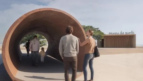 Litoral do Paraná ganhará novo museu com vista para a Ponte de Guaratuba