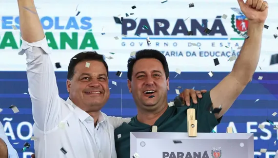 Ratinho Júnior deixa governo para se dedicar à campanha de Sandro Alex (PSD)