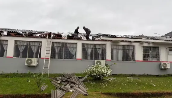 “Tornado” que causou estragos no Paraná em setembro é reclassificado como downburst 