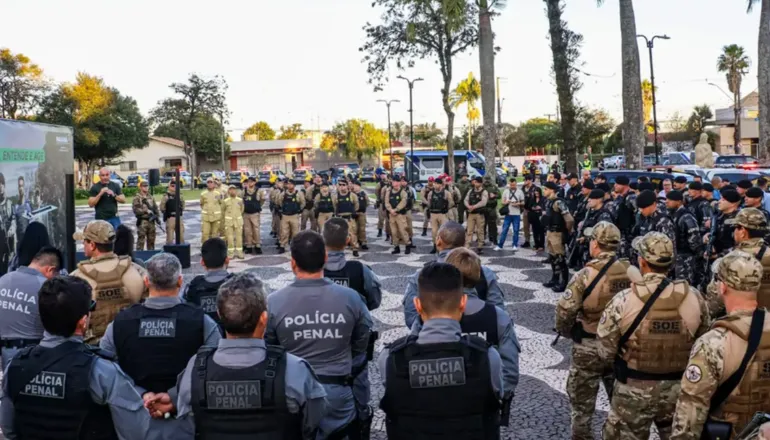 Helicóptero e ruas fechadas: o que aconteceu na região central de Curitiba neste sábado