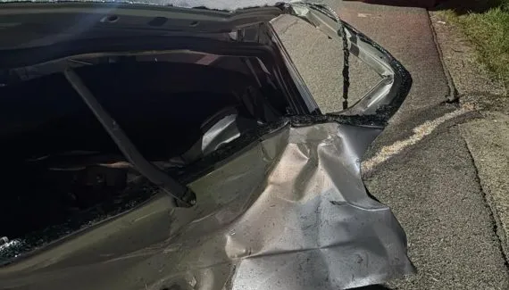 Homem morre e mulher fica em estado grave após acidente no Contorno Sul