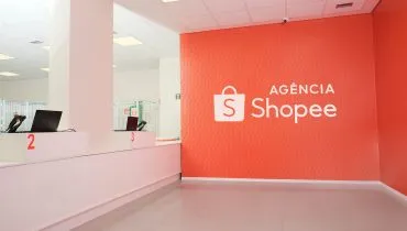 Agência da Shopee no Brás, em São Paulo.