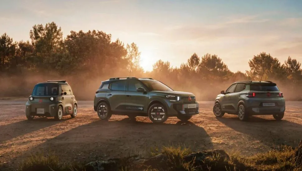 Carro-conceito inspirado no icônico 2 CV apresentado pela Citroën no Salão do Automóvel de Paris 2026.