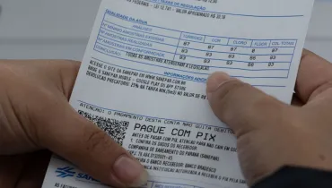 Desconto na conta de água da Sanepar começa a valer em outubro