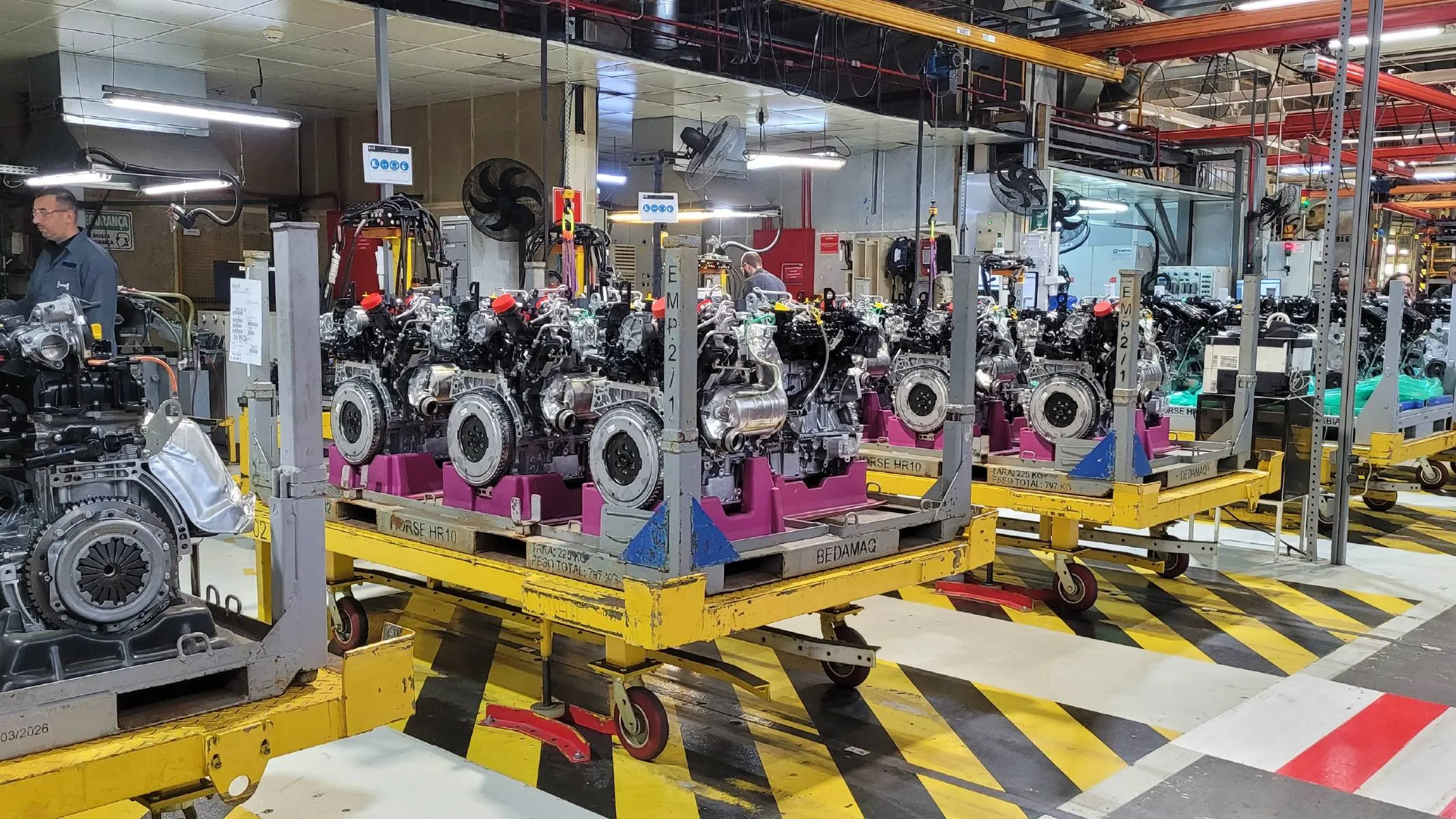 Da fundição de alumínio à montagem final, a unidade de motores Horse dentro do complexo fortalece a estrutura integrada para sustentar a produção multicombustível e multiplataforma.