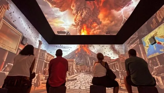 Curitiba recebe exposição imersiva sobre Roma e Pompeia, saiba onde