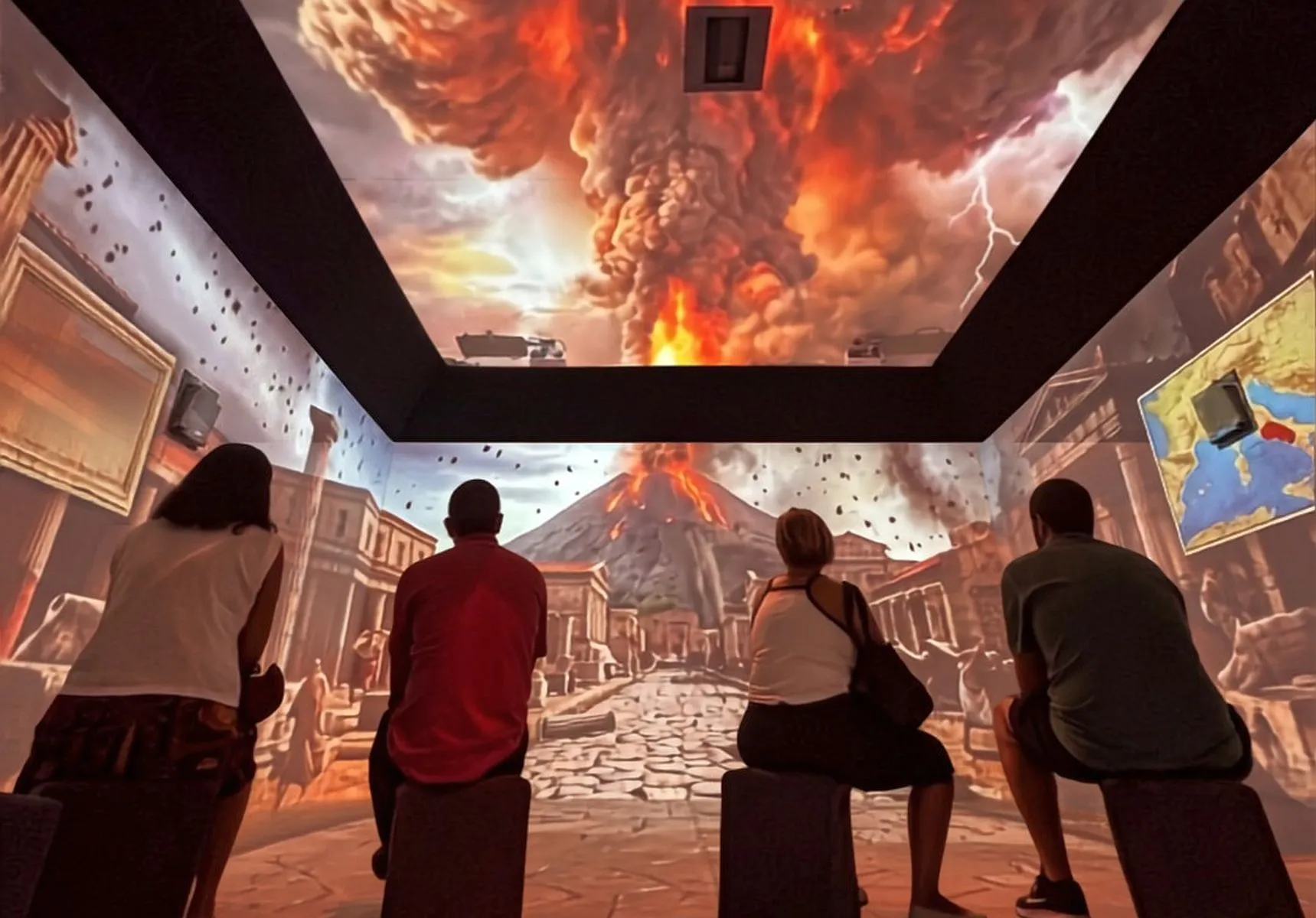 Curitiba recebe exposição imersiva sobre Roma e Pompeia, saiba onde