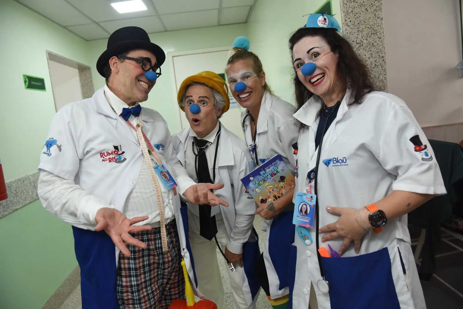 Curitiba recebe projeto que usa arte e humor para humanizar hospitais