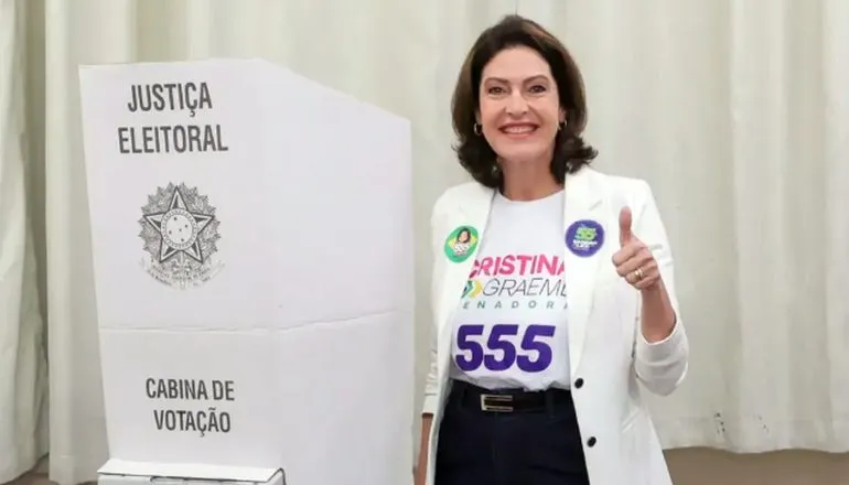 Cristina Graeml minimiza pesquisa e pede esforço pelo voto