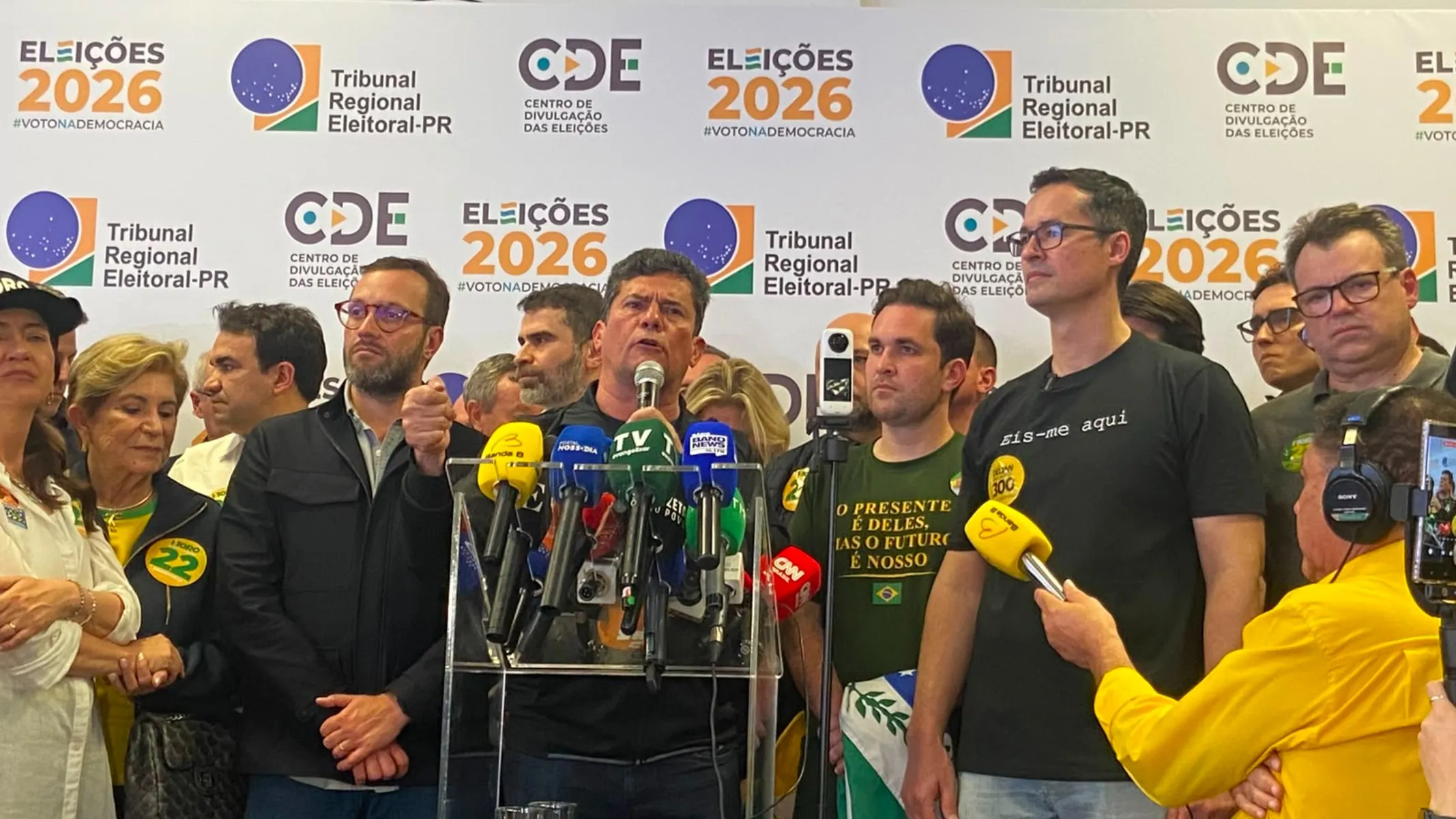 Sergio Moro é eleito governador do Paraná.