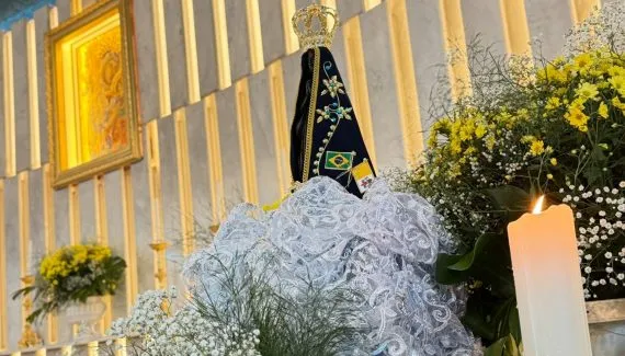 Imagem de Nossa Senhora Aparecida chega a Curitiba nesta quarta