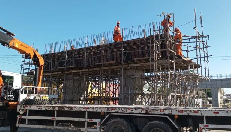 Viaduto da PR-412 muda rotina de Matinhos antes do verão; veja como ficará o trânsito