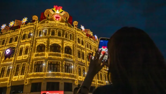 Natal de Curitiba: quando serão as atrações do Palácio Avenida e da Família Moletta