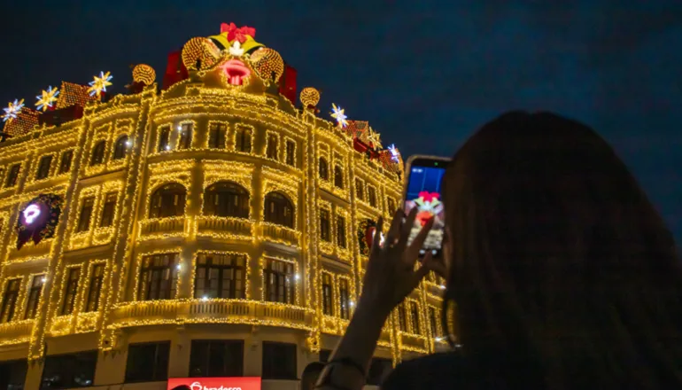 Natal de Curitiba: quando serão as atrações do Palácio Avenida e da Família Moletta