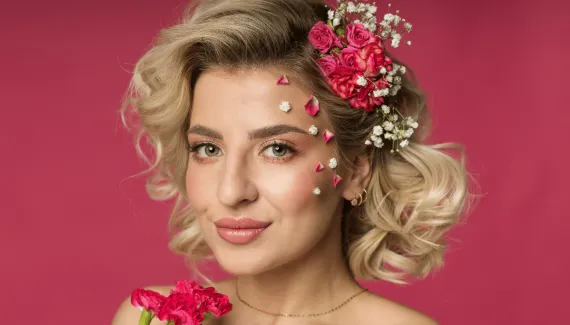 Da passarela à rotina: como incorporar cores e flores à produção de beleza