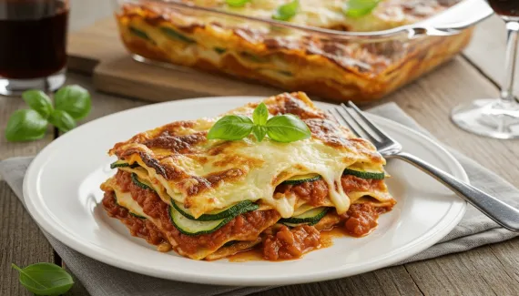Quer variar o almoço de domingo? Aprenda a fazer esta lasanha de abobrinha