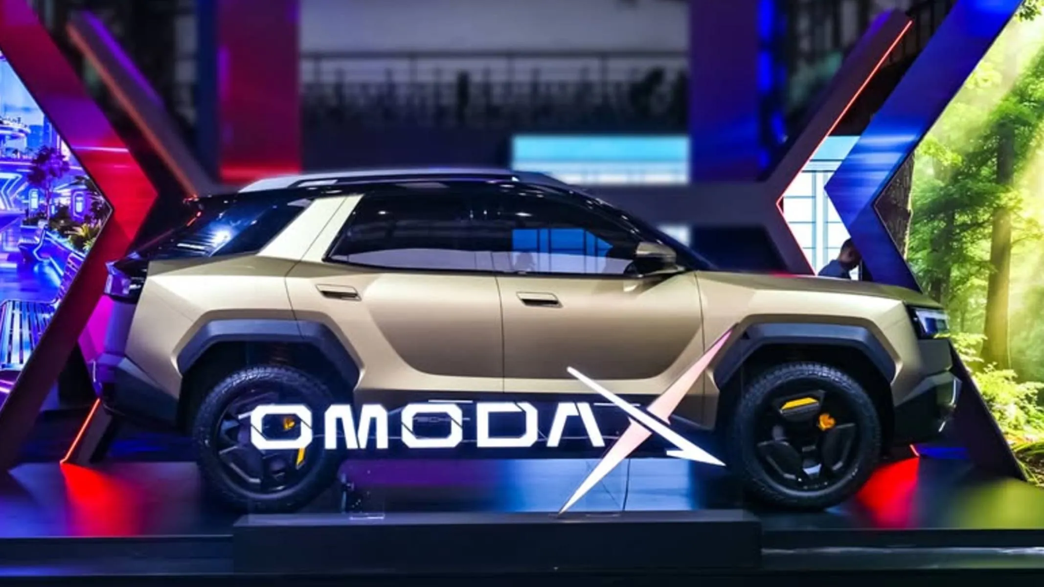 Imagem mostra o novo Omoda X