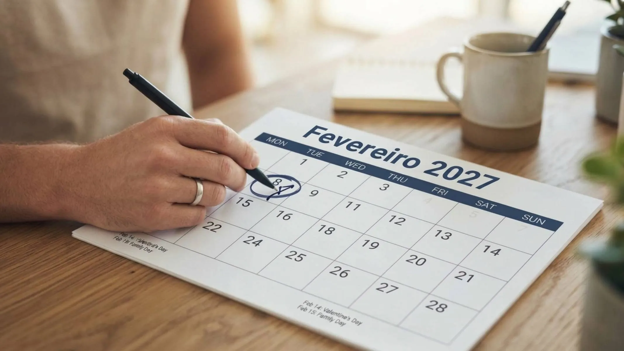 Calendário de feriados 2027: veja a lista completa de datas e pontos facultativos