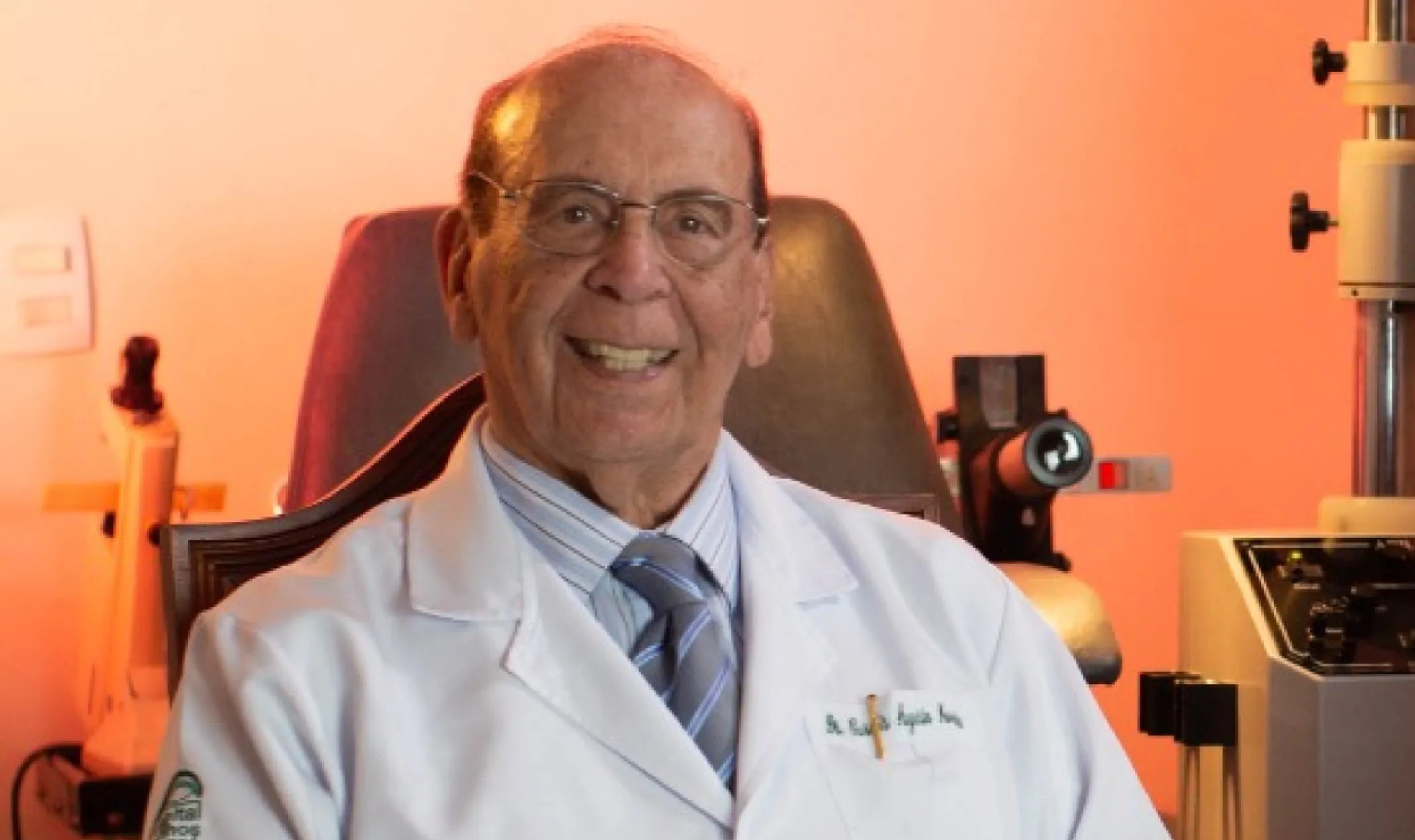 Morre aos 95 anos Carlos Augusto Moreira, fundador do Hospital de Olhos do Paraná