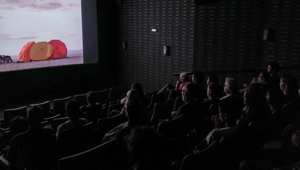 Sala de cinema do Cine Passeio, em Curitiba.