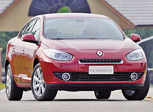 Fluence 2013 tem a parte frontal modificada | Tribuna do Paraná