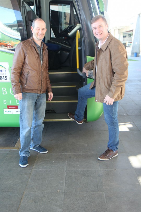 São 85 empresas de ônibus conveniadas ao portal (Foto:Raquel Tannuri Santana).