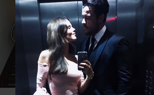 Ruby postou no Instagram um registro dos dois. Reprodução/Instagram