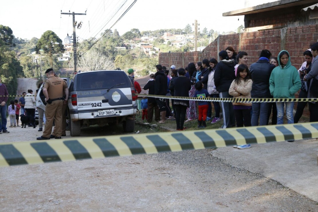 Homicídio em Almirante Tamandaré. Vítima Tiago da Rosa Fernandes, 28 anos.