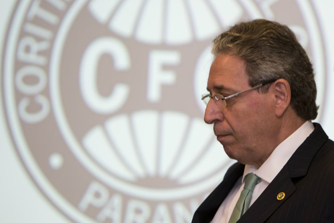 "Não tem acordo", resumiu o presidente coxa Rogério Bacellar. Foto: Henry Milleo