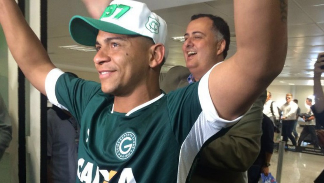 O atacante voltou para o clube onde se destacou em 2012 e 2013. Foto: GloboEsporte.com