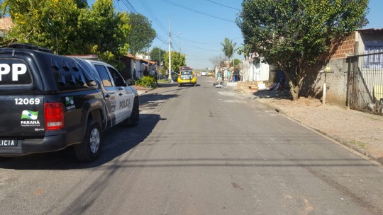 Rapaz levou mais de cinco tiros e não resistiu aos ferimentos. Foto: Colaboração/Laércio André. 