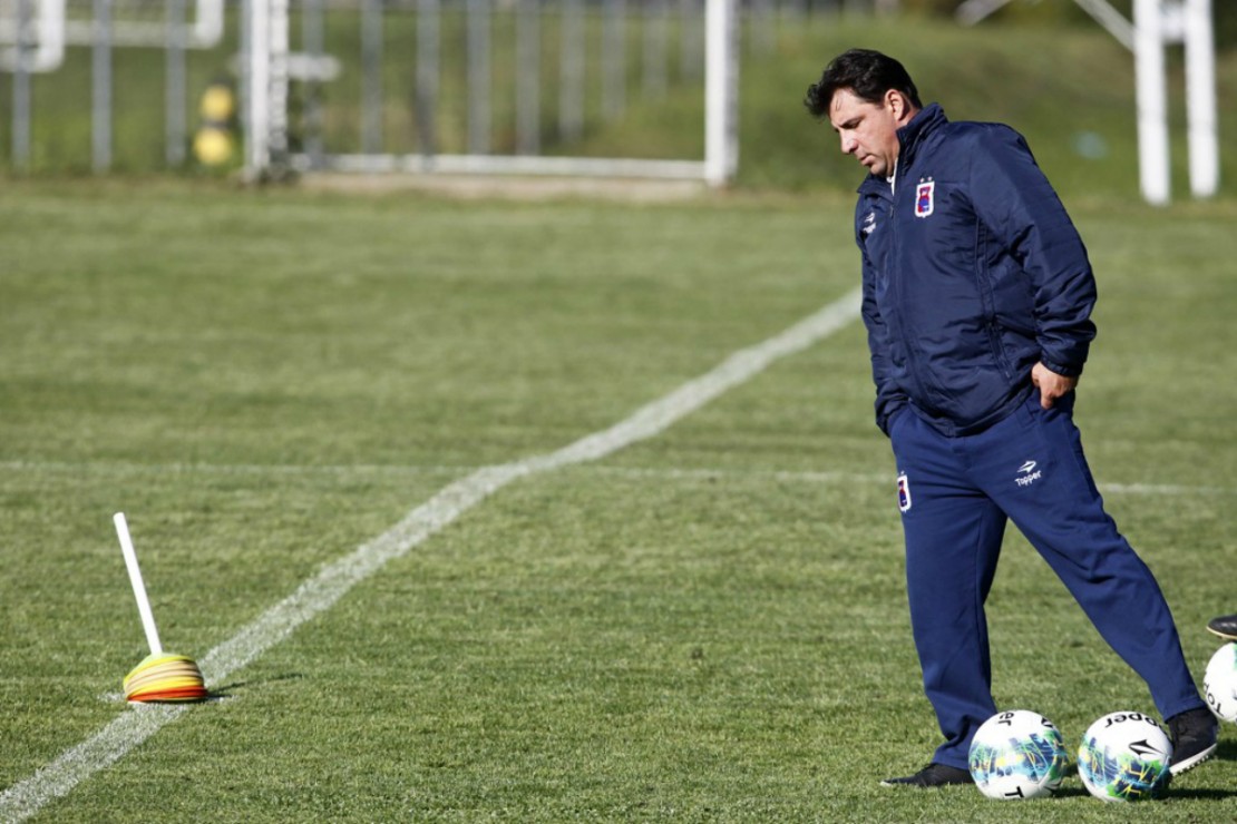 Marcelo Martelotte luta para colocar o Tricolor na disputa pelo acesso, e também para se manter no cargo. Foto: Antonio More