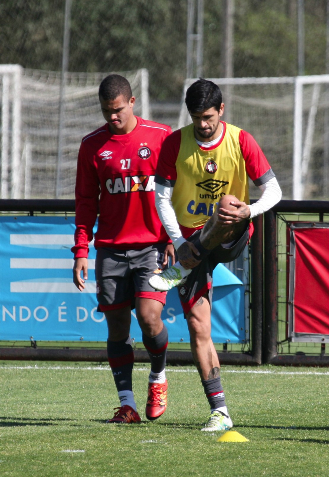 Lucho González não está com ritmo de jogo, mas Paulo Autuori espera que ele compense com a experiência. Foto: Aniele Nascimento