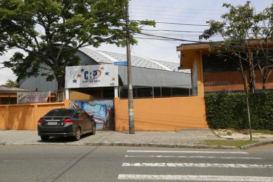 O Colégio Bom Pastor funcionou normalmente nesta segunda-feira. Foto: Átila Alberti.