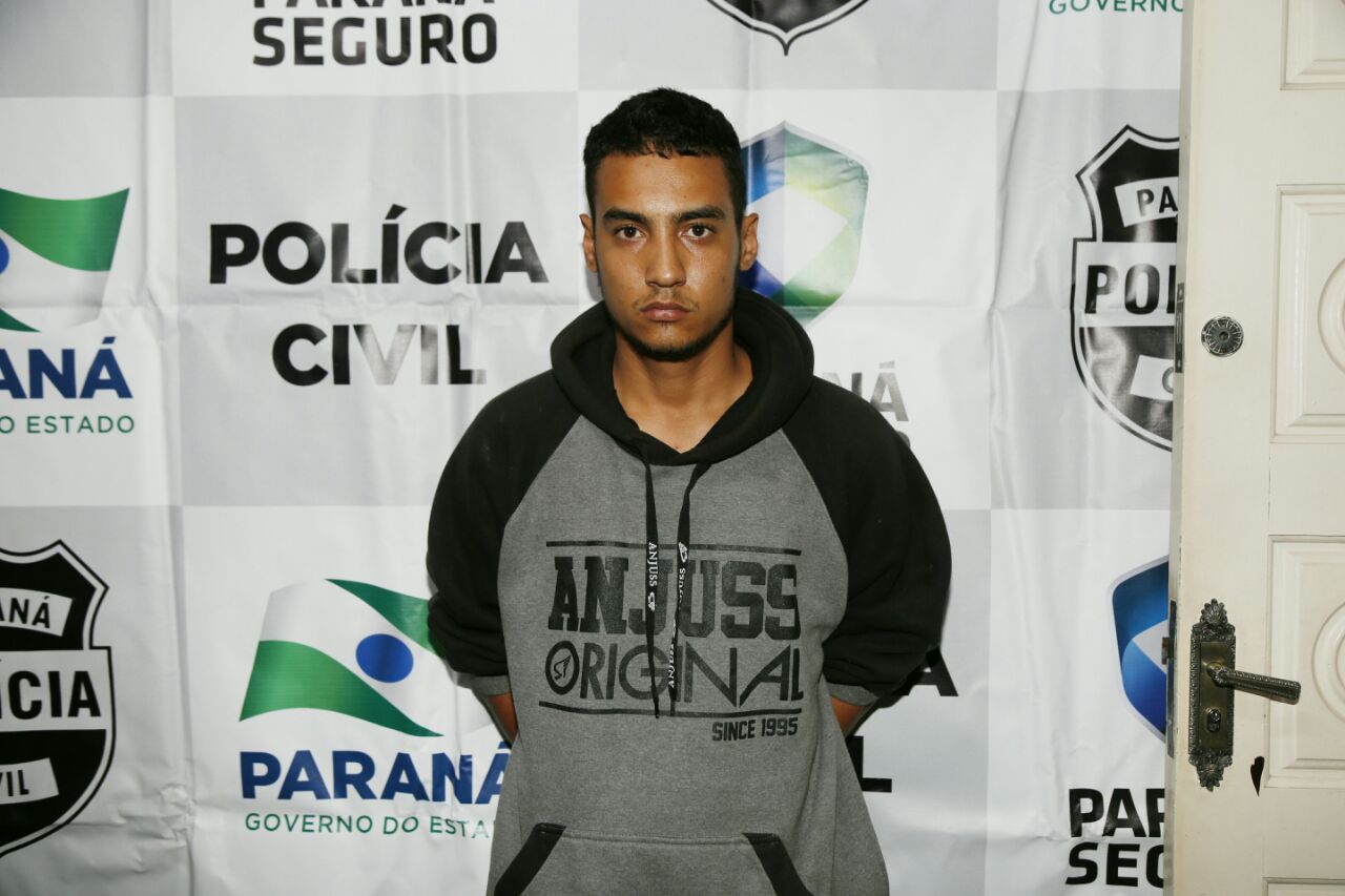 Carlos Henrique Santos de Oliveira foi preso em São José dos Pinhais, porque andava na contramão.