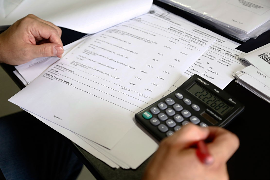 Entrega da Declaração do Ir vai de março até 28 de abril. Foto: Felipe Rosa/Tribuna do Paraná