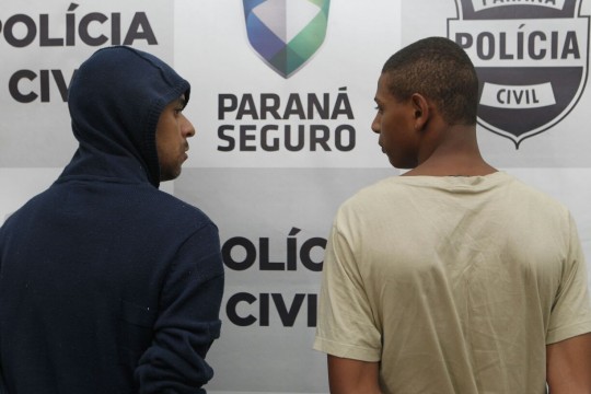 André e Renan foram, conforme as investigações, os responsáveis pelo assassinato. Foto: Antônio More.