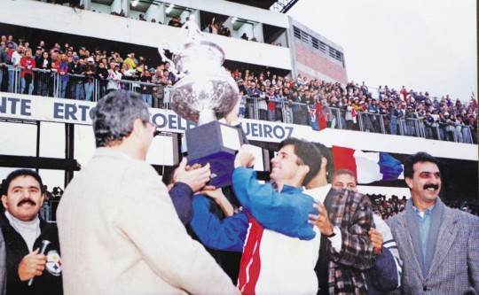 Como jogador, Caio teve importância direta na conquista do pentacampeonato, em 1997. Foto: Arquivo
