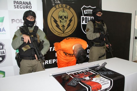 Fabrício da Silva Paes, preso suspeito de extorsão a empresário do Boa Vista.