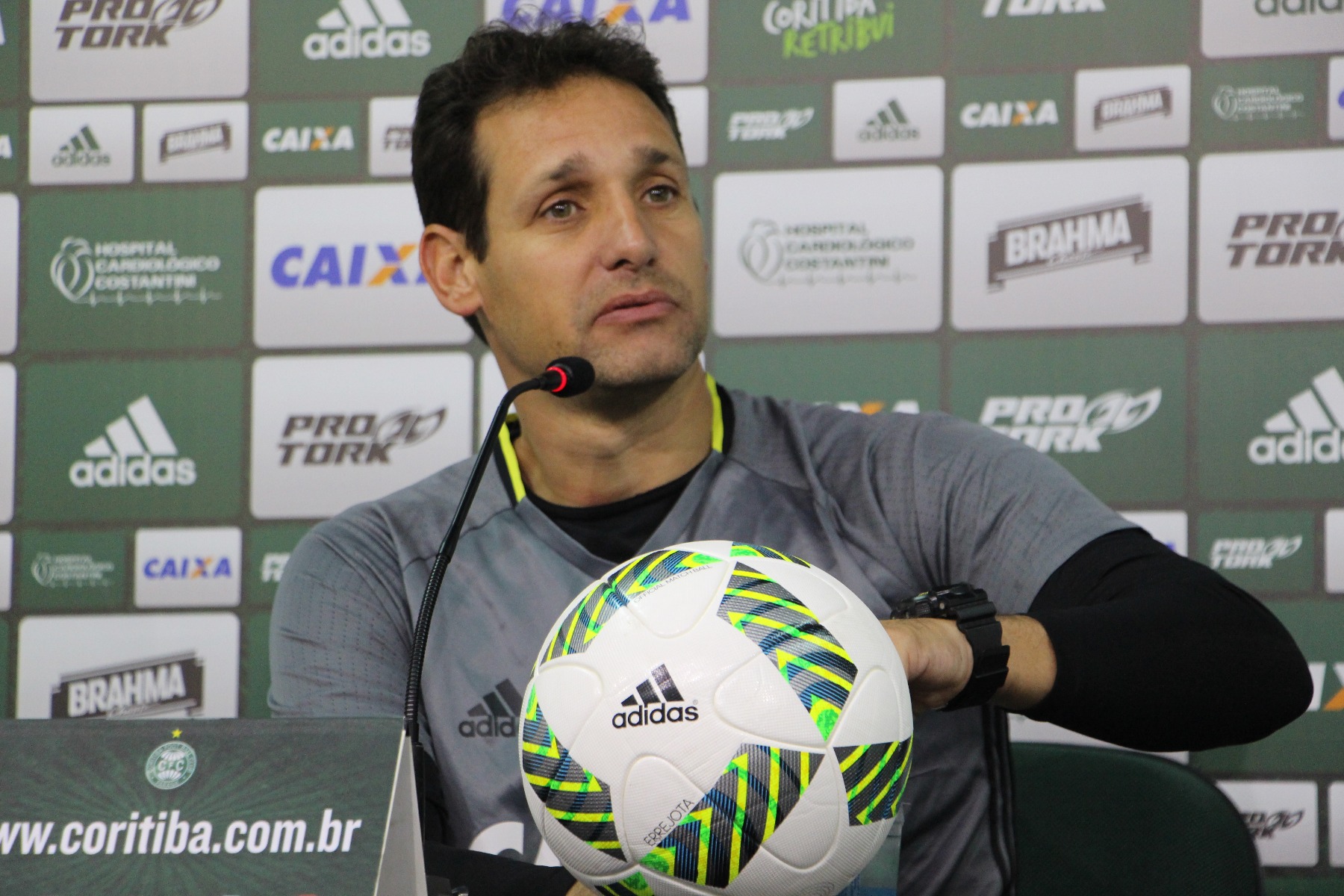 "Sabíamos que era um jogo divisor de águas", comentou Rodrigo Carpegiani. Foto: Divulgação/Coritiba FC