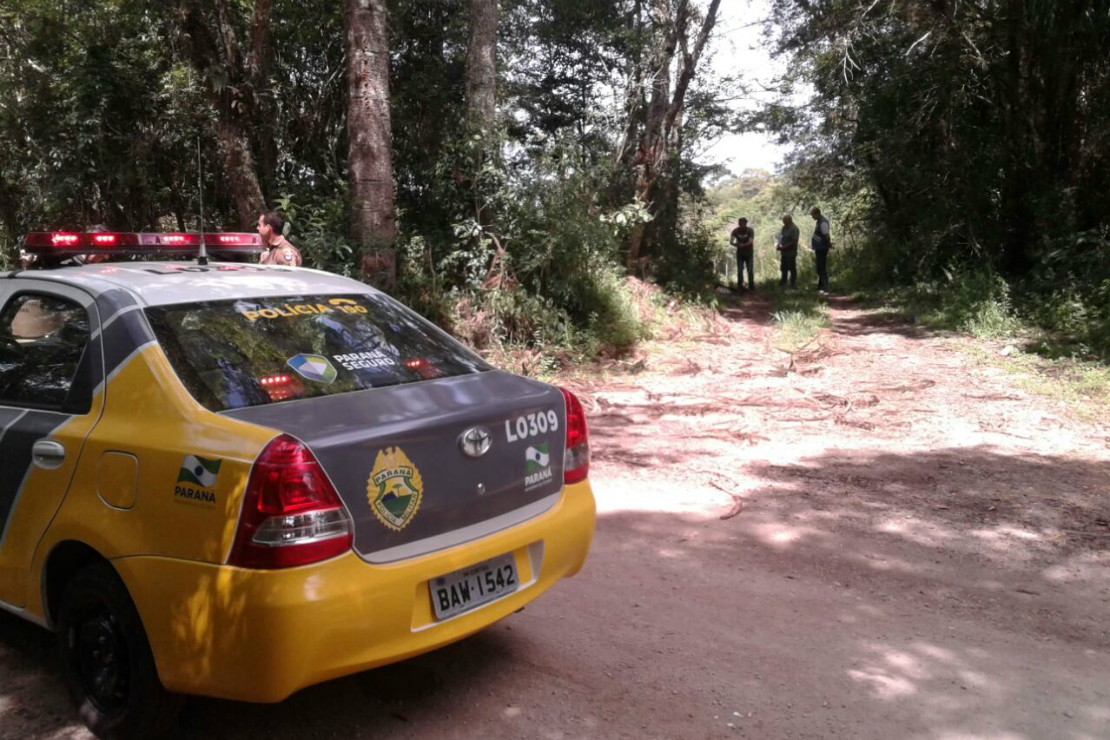 Advogado foi morto a facadas. Corpo foi encontrado na zona rural de São José dos Pinhais. Foto: Gerson Klaina
