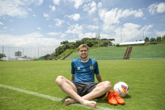 100% recuperado, Héracles agora vai recomeçar no J. Malucelli no Campeonato Paranaense. Foto: Marcelo Andrade