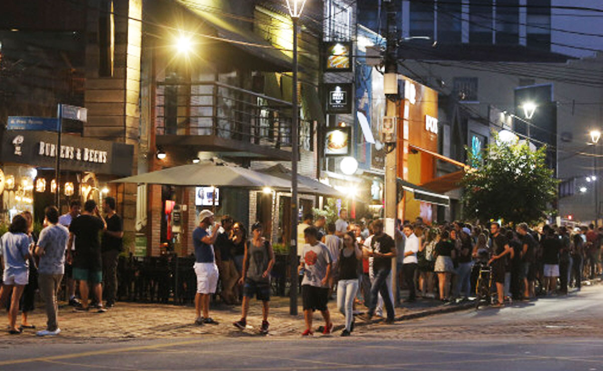 A Operação Balada Protegida acontece na região que concentra bares no bairro. Foto: Arquivo.