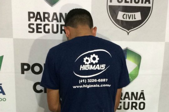 Weslei foi encontrado em seu trabalho. Foto: Divulgação/Polícia Civil.