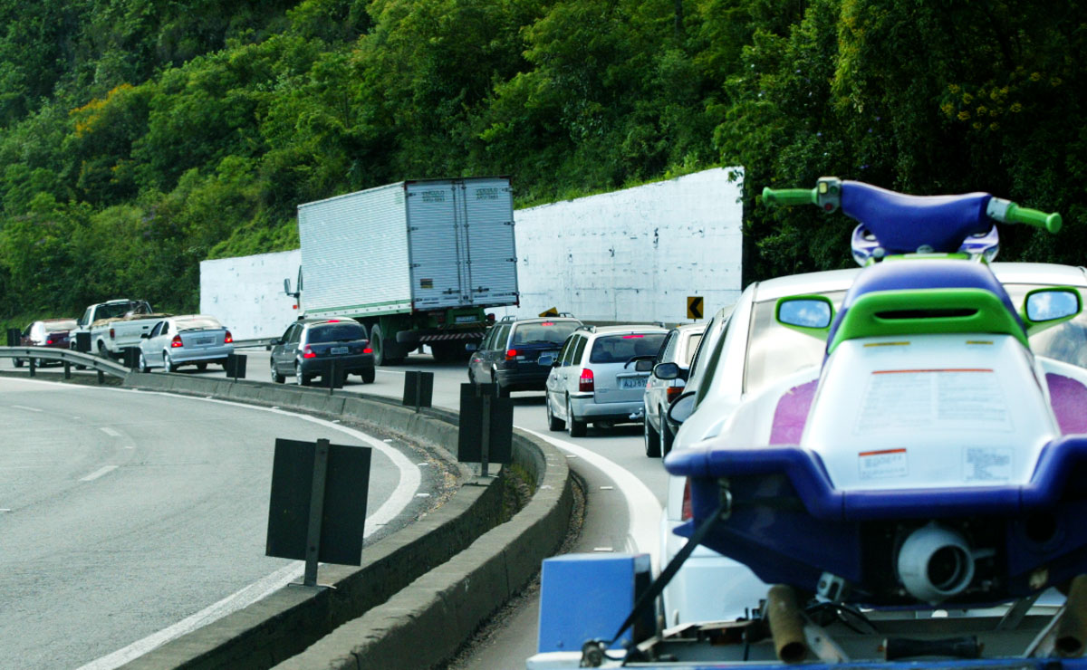 BR-277 entre Curitiba e litoral tem sete novos radares Foto: Arquivo.