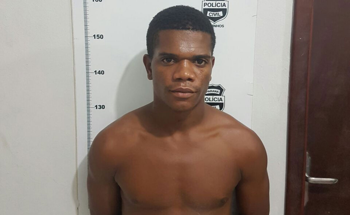 Braian Santana Cordeiro foi preso novamente no Litoral. Foto: Colaboração.