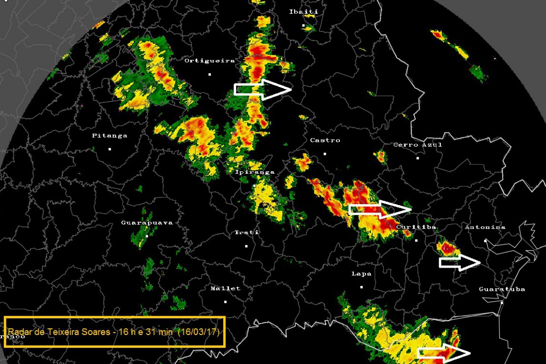Imagem: Simepar/divulgação