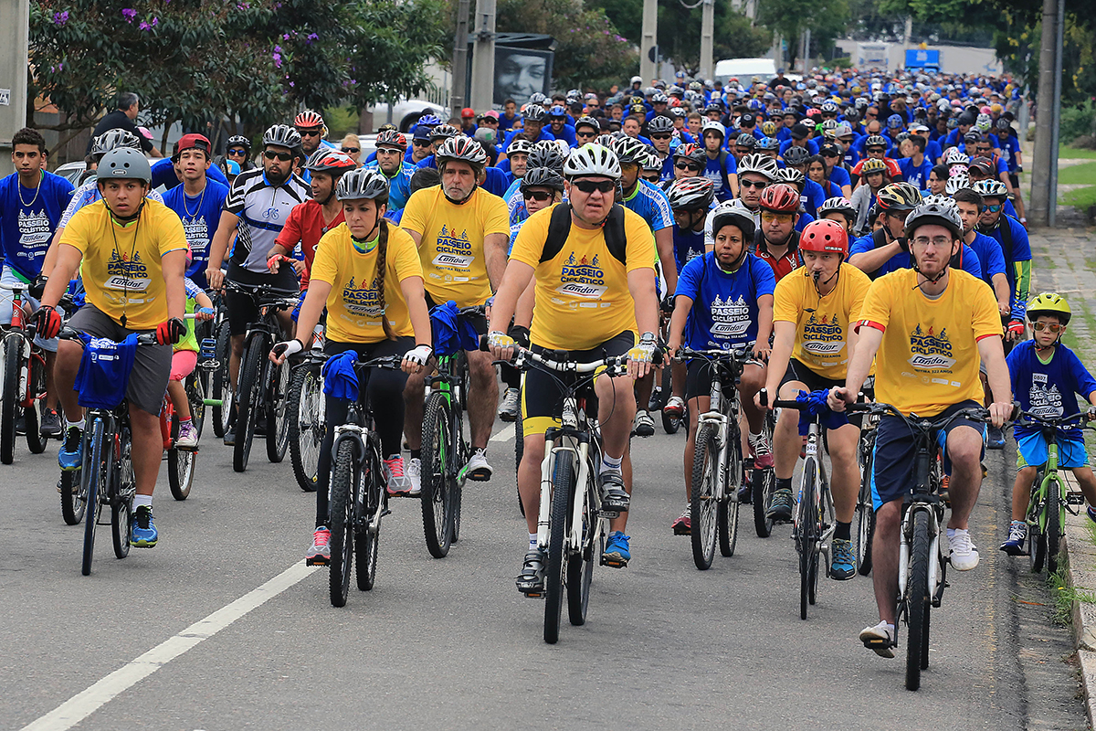 PRF promove passeio ciclístico em Curitiba. Imagem ilustrativa. Foto: Valdecir Galor/SMCS