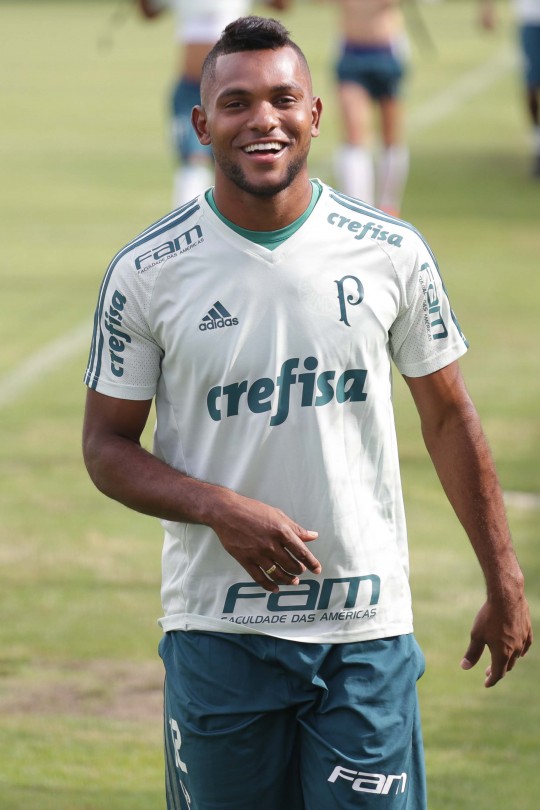 Borja, a principal contratação do futebol brasileiro em 2017;. Foto: Newton Menezes/Estadão Conteúdo