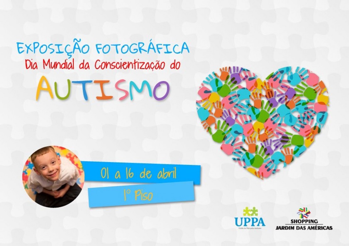 Autismo é retratado em fotos no Shopping Jardim das Américas